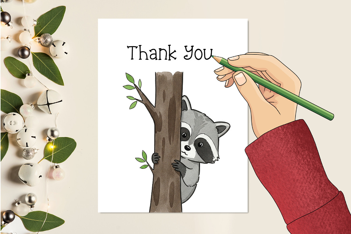 Animals Minimalist Cartoon Clipart, an Illustration by Creative Art (Photo 3 of 9)
