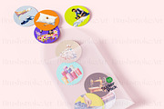 Watercolor Sewing Clipart, Supplies, a Work Illustration by BrushstrokeArtGB (Thumbnail 9 of 9)