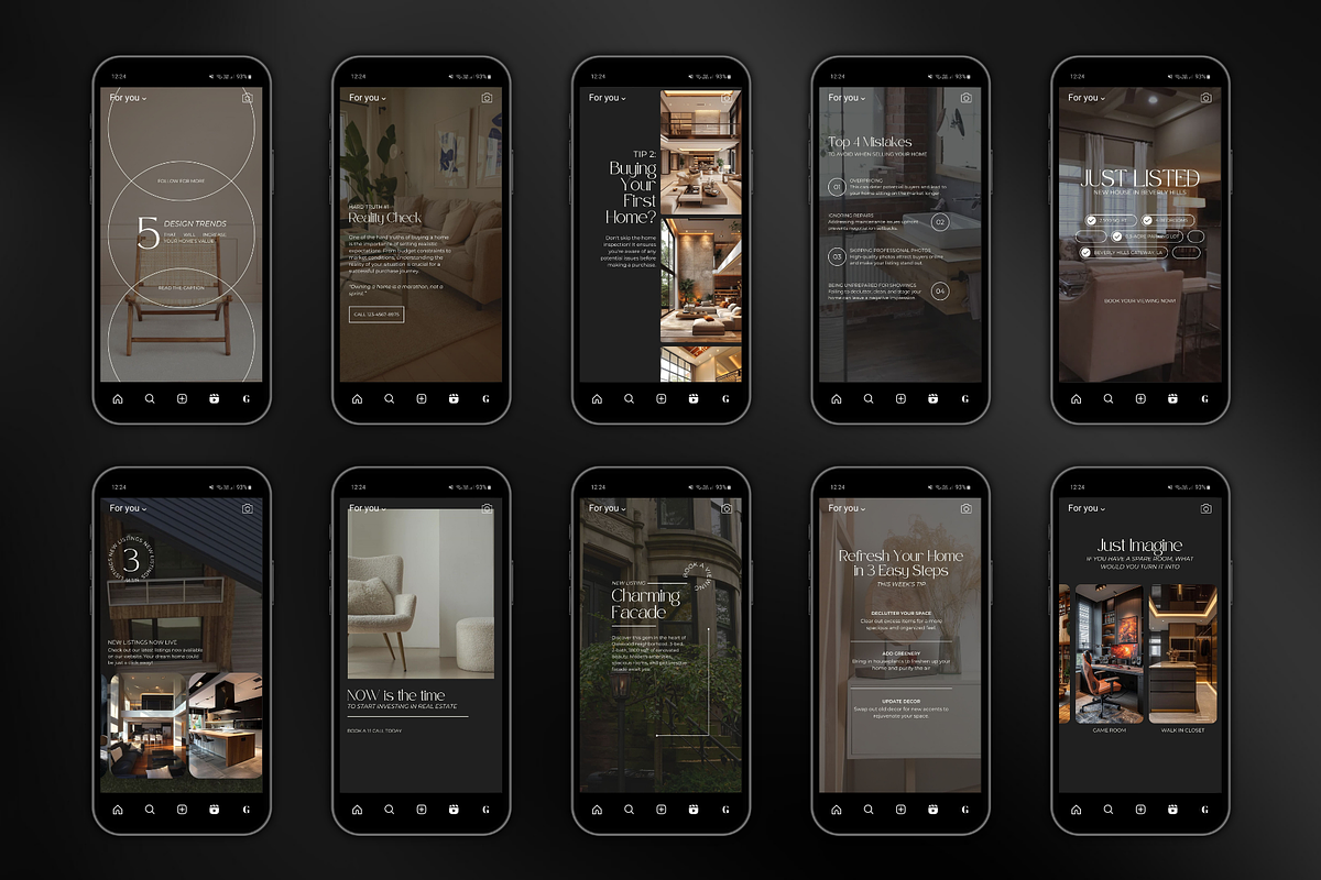 Faceless Real Estate Reels Videos, a Social Media Template by Meraki Templates (Photo 4 of 7)