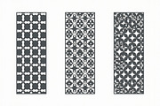 Abstract Vector Panels for Laser Cut, an Illustration by hafijul (Thumbnail 9 of 9)