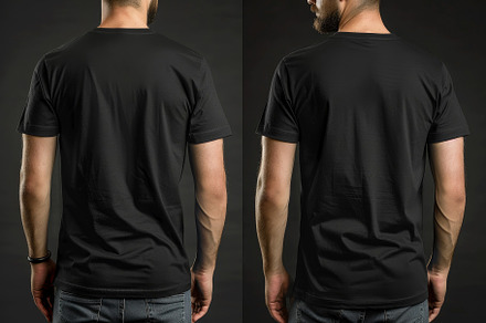 A man presents the back view of a si, a Photo by Tanuart