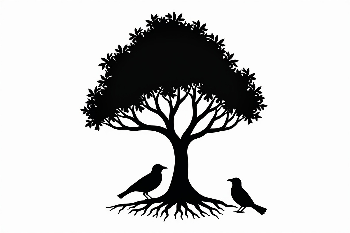 Nature Organic Tree Root Graphic, an Illustration by Designs_River (Photo 3 of 13)