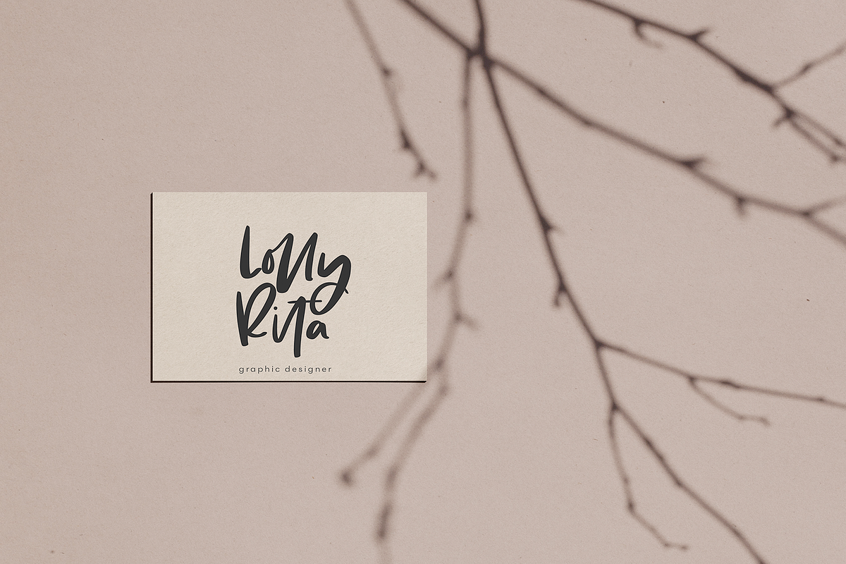 Molly & Elroy - Bold Script Font preview 2