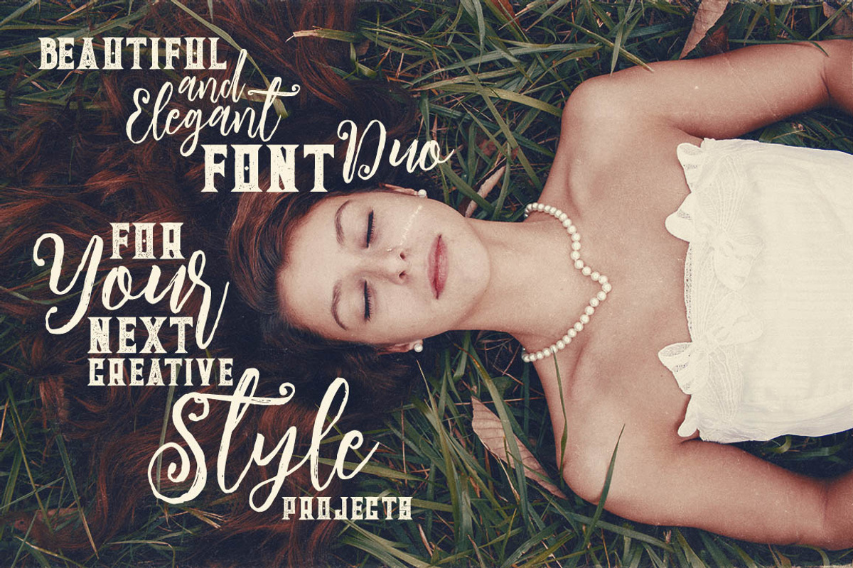 Sunglow Font Duo, a Script Font by Deeezy (Photo 2 of 7)