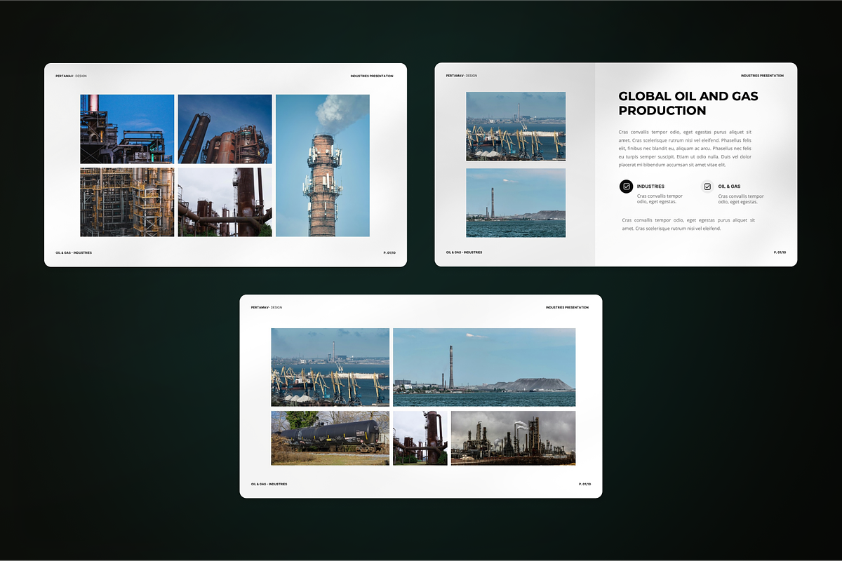 Oil & Gas Presentation Google Slide, a Presentation Template by SquidPixey (Photo 5 of 7)