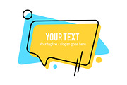 Creative Speech Bubble variation, a Templates & Theme by Toko Pak Sabar (Thumbnail 4 of 6)