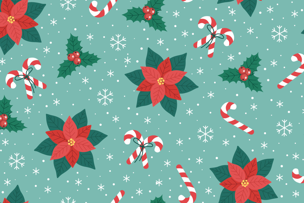 Christmas Seamless Pattern Set, a Background Graphic by Barsuk's Shop (Photo 11 of 12)