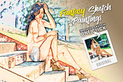 BUNDLE! 18 in 1 Oil Painting Effect, an Action Add-On by U_Design (Thumbnail 9 of 19)
