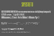 Superstretto Family banner font, a Sans Serif Font by Bellini studio (Thumbnail 7 of 17)