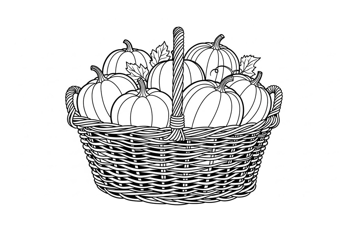 50 Woven Basket Vector Bundle, an Illustration by Designs_River (Photo 46 of 51)
