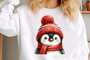 Cute Penguins Clipart Bundle, an Illustration by SinaCreation (Thumbnail 5 of 7)