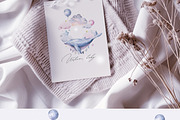 Fairy night Watercolor baby animals, an Animal Illustration by 60secondsArt (Thumbnail 5 of 9)