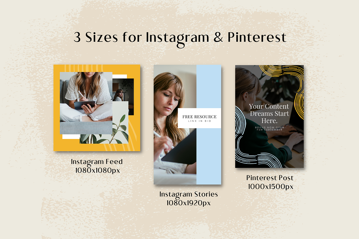 Social Media Canva Bundle - Nova, a Social Media Template by Station Seven (Photo 2 of 8)