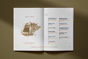 Clean Artistic Restaurant Menu, a Brochure Template by Grafvish (Thumbnail 2 of 3)