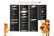 FOREST FAIRYLAND Procreate Brushes, a Brush Add-On by Warm Cozy Cottage (Thumbnail 6 of 6)