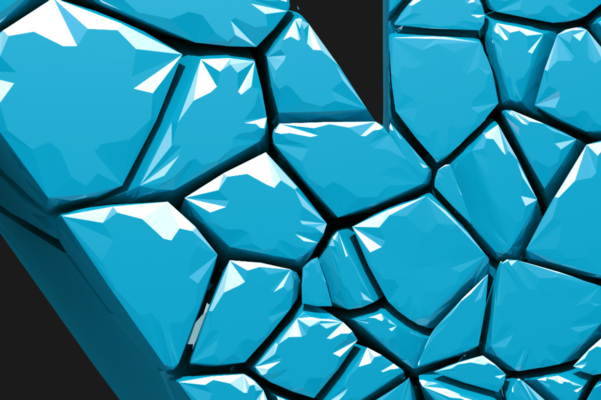 Hulk Icecrack Font, a Font by Handmadefont (Photo 4 of 9)