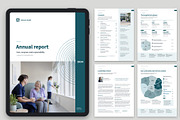 Hospital Annual Report Template, a Brochure Template by BrandPacks (Thumbnail 6 of 6)
