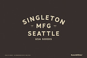 Trains to London, a Sans Serif Font by Komet & Flicker (Thumbnail 10 of 12)