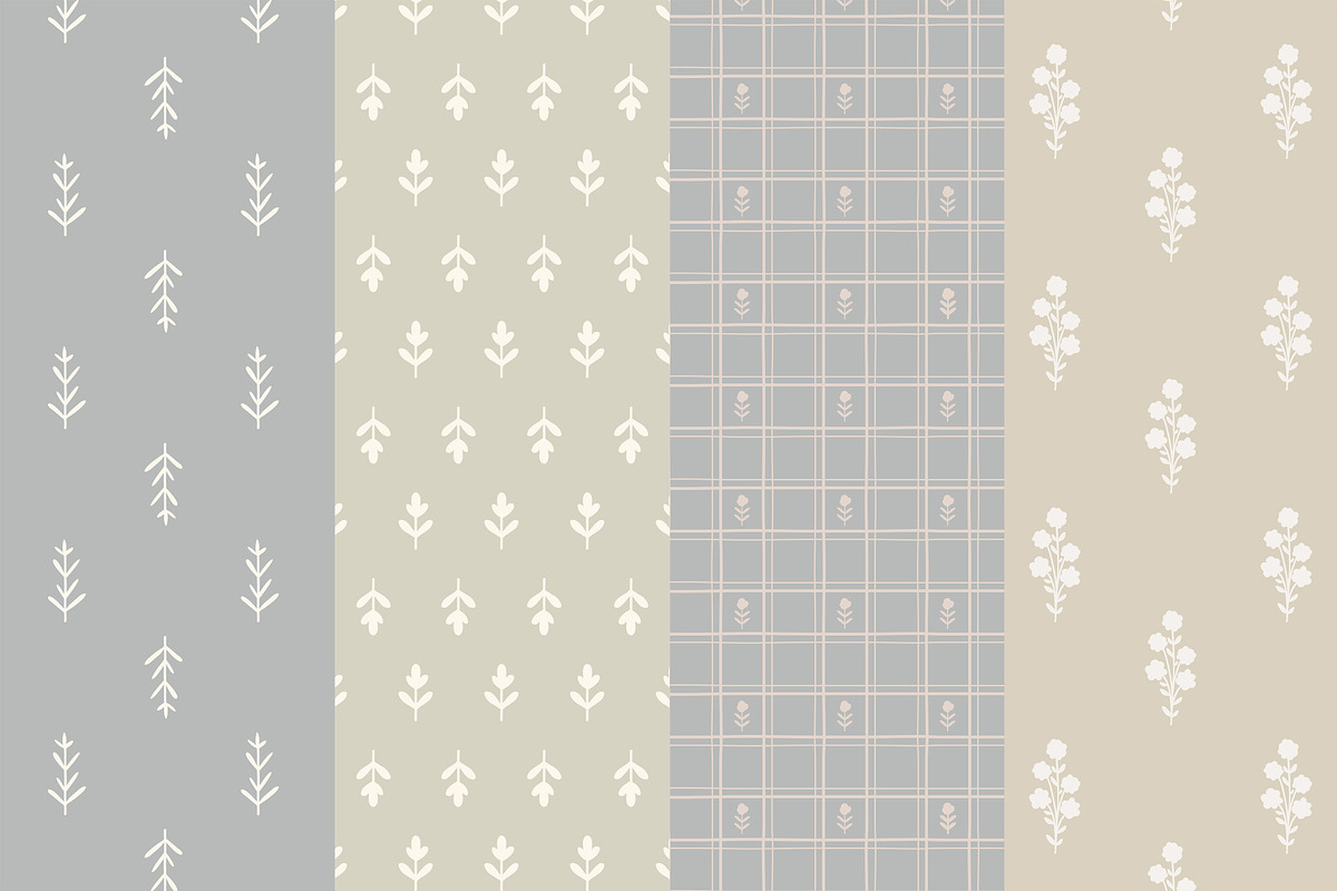 Timeless Serenity Pattern Collection, a Pattern Graphic by Emilie Cliche (Photo 7 of 9)