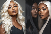 Luxury Melanin Hair Stock Photos, a Photo by The Vibe Studios (Thumbnail 9 of 9)