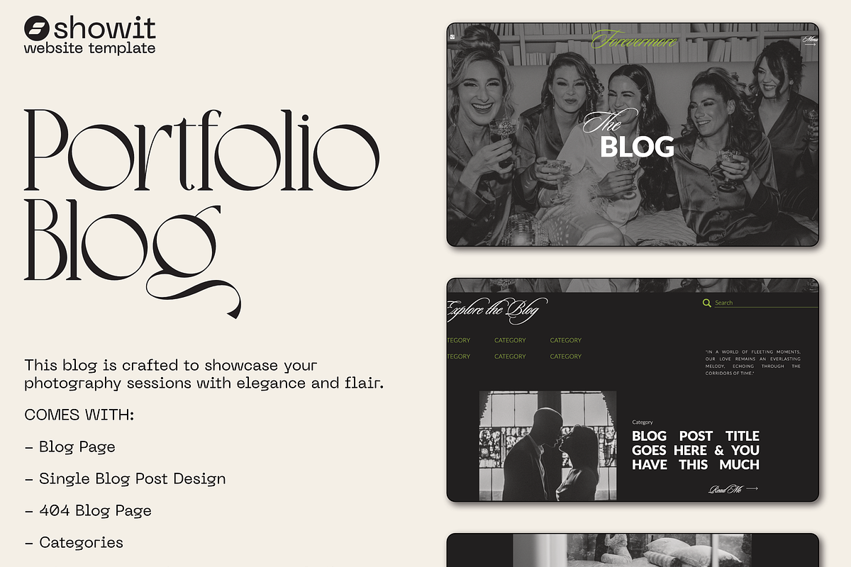 Forevermore Showit Website Template, a WordPress Template by Divinely Guided Studio (Photo 4 of 7)