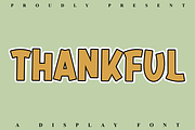 Thankful, a Script Font by InermediaSTUDIO (Thumbnail 1 of 8)