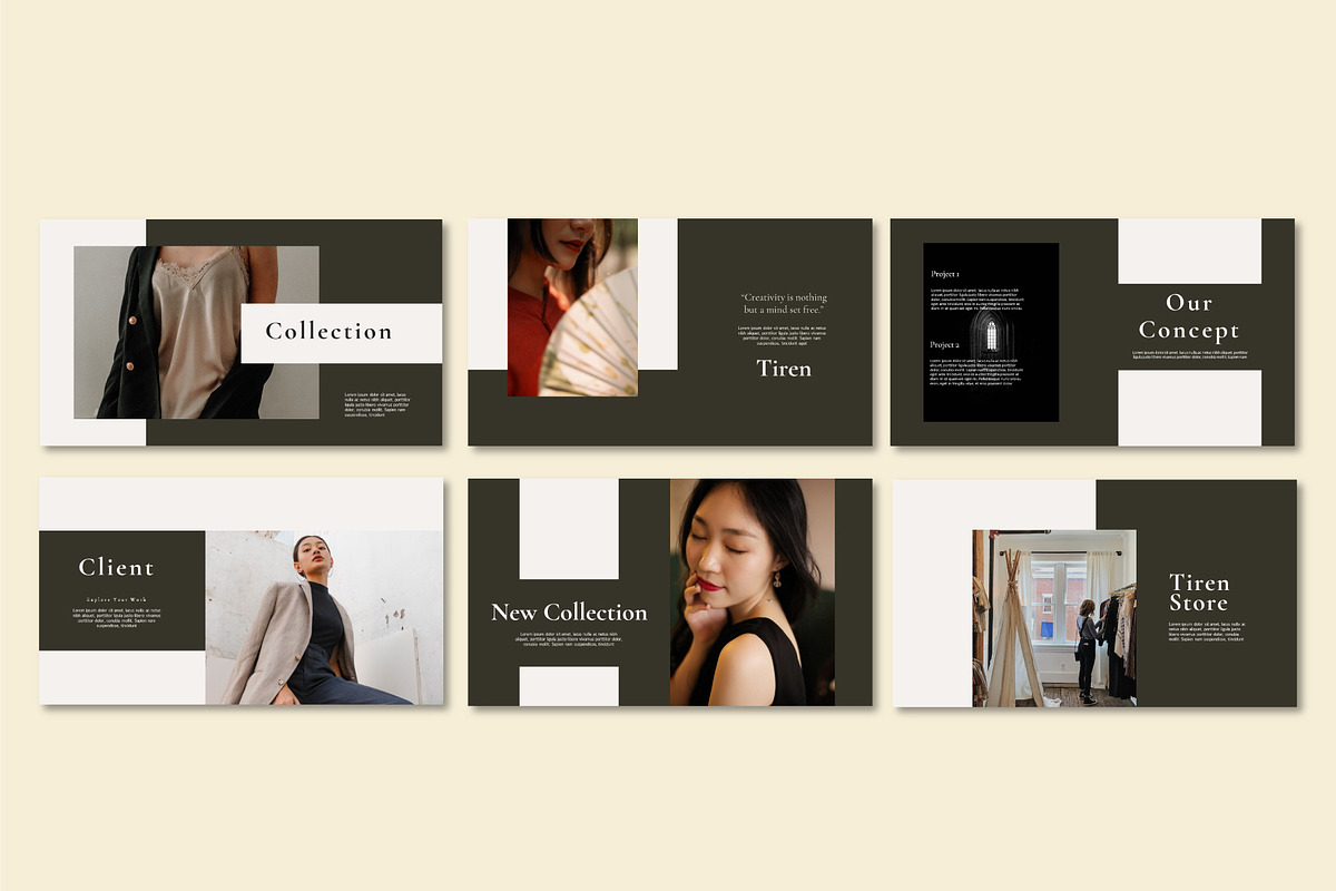 Tiren Minimal - Powerpoint Template
