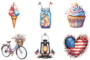 4th of July Sublimation, an Illustration by DreamArtGraphic (Thumbnail 2 of 4)
