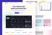 Sharpy - SaaS Free Figma Template, an UI Kit Template by FinestDevs (Thumbnail 2 of 5)