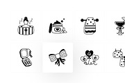 Barbie and Beauty Icon Set, a Duotone Icon by Prosymbols (Thumbnail 10 of 10)