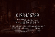 Red Shadow Font, a Serif Font by yantodesign (Thumbnail 8 of 8)