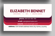 Modern Business Card Template, a Business Card Template by ContestDesign (Thumbnail 4 of 4)