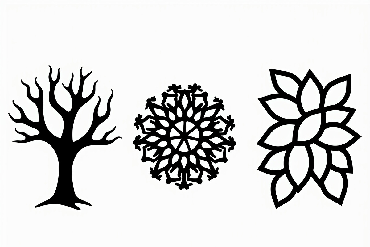 Decorative Tree Floral Nature Tile, a Decorative Illustration by Artivon (Photo 11 of 23)