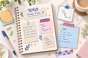 Notes & Washi Tape Illustrations, an Education Illustration by Anna Studio (Thumbnail 9 of 11)