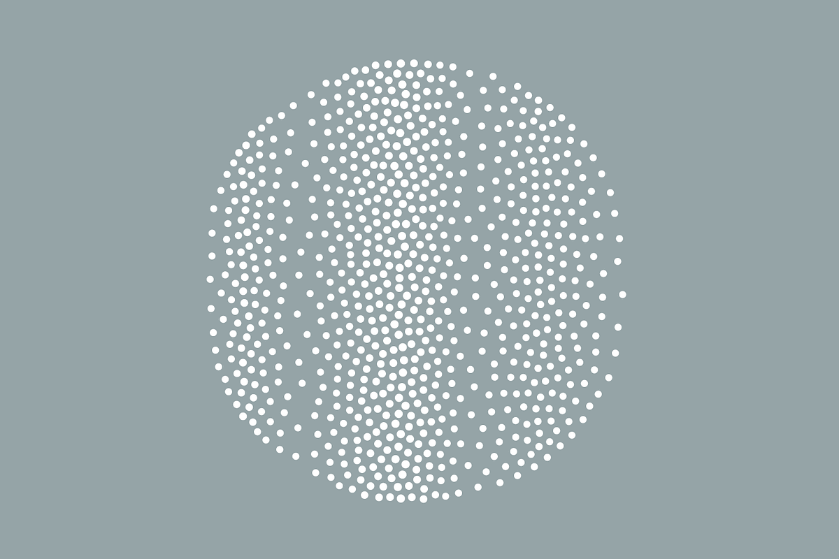 Circle Tones Vol. 19 | 20 Vectors, a Texture Graphic by invisiblelayer (Photo 4 of 5)