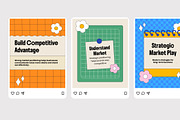 Strategic Market Value -, a Social Media Template by Izdihaar_Studio (Thumbnail 3 of 4)