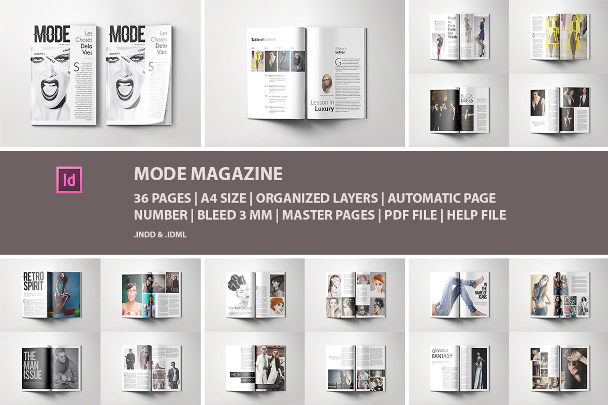 Magazine Bundle #1, a Magazine Template by Bookrak Graphic Design (Photo 3 of 7)