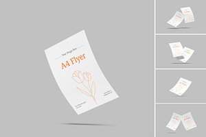 Premium Flyer Mockup, a Flyer Template by rizalamora