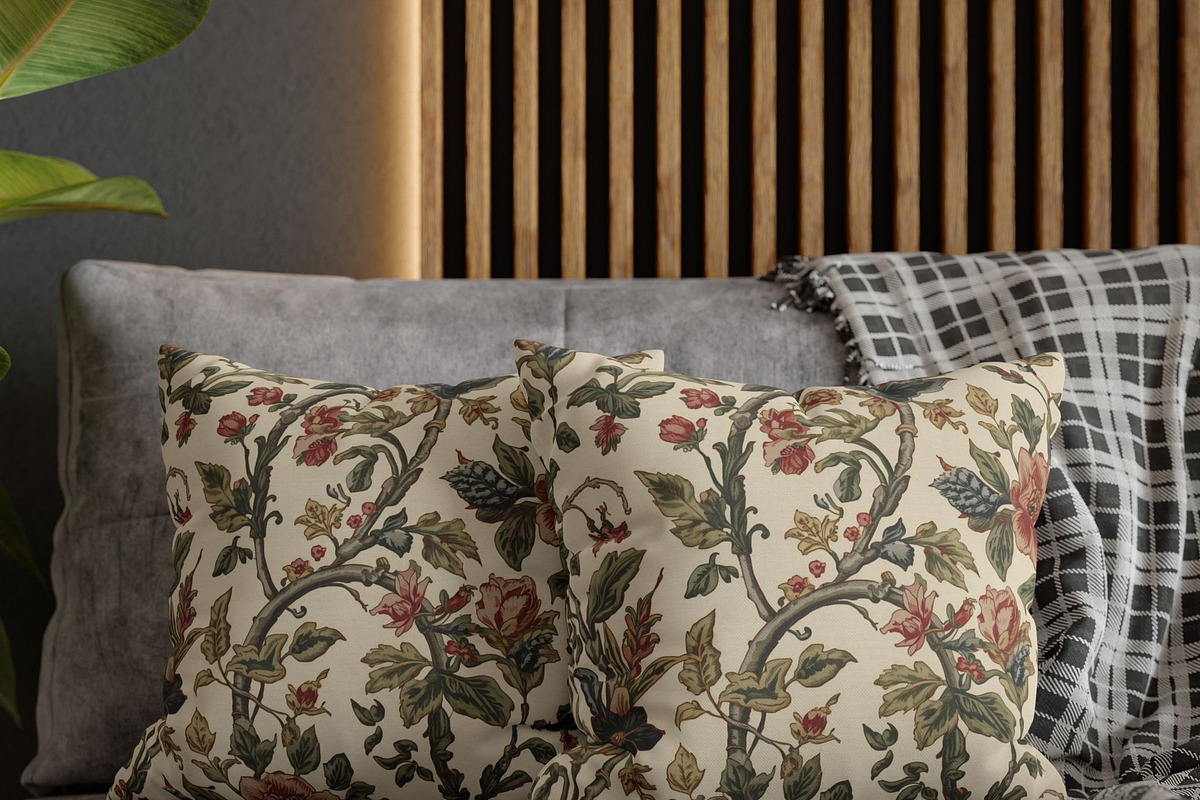 William Morris Vintage Floral Patter, a Pattern Graphic by elfy creative (Photo 4 of 5)