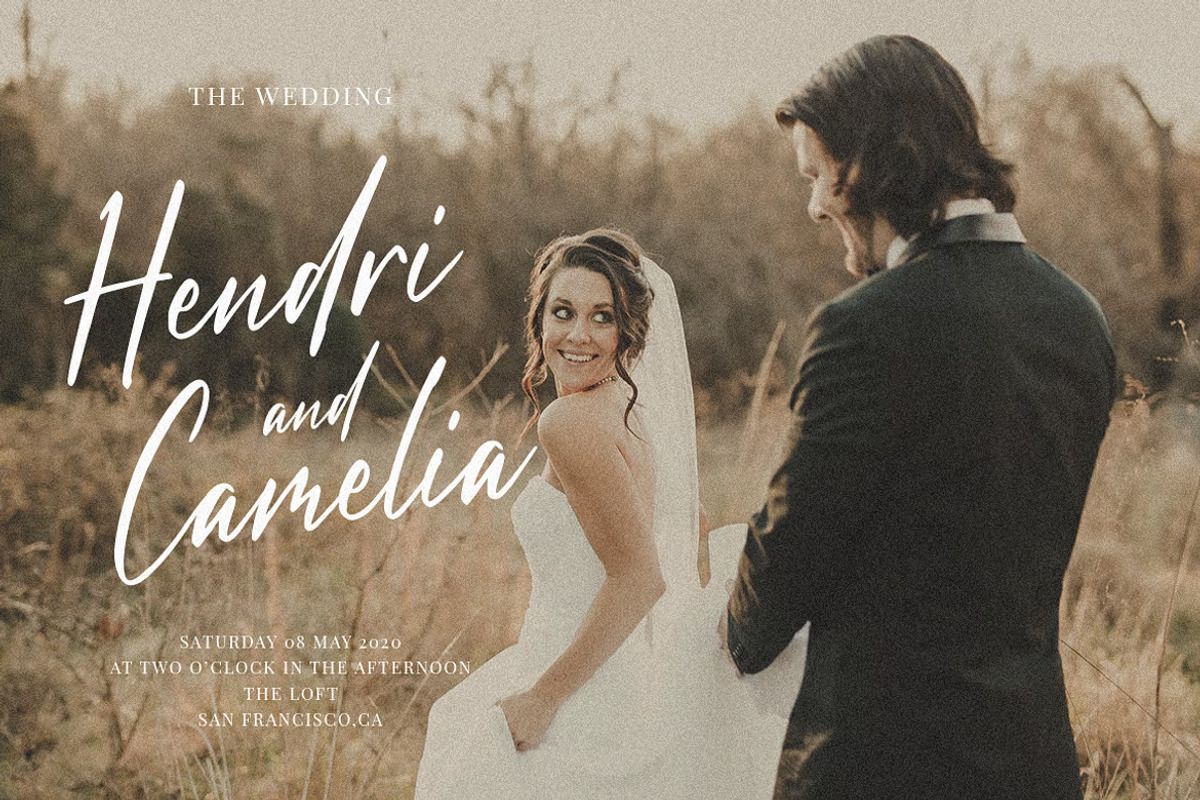 Vienetta Luxury Font Script, a Script Font by UInstrument (Photo 8 of 12)