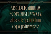 Decobra Art Deco Font, a Serif Font by alit design (Thumbnail 4 of 17)