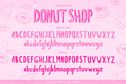 Donut Shop Font Duo, a Sans Serif Font by 3ora (Thumbnail 3 of 8)