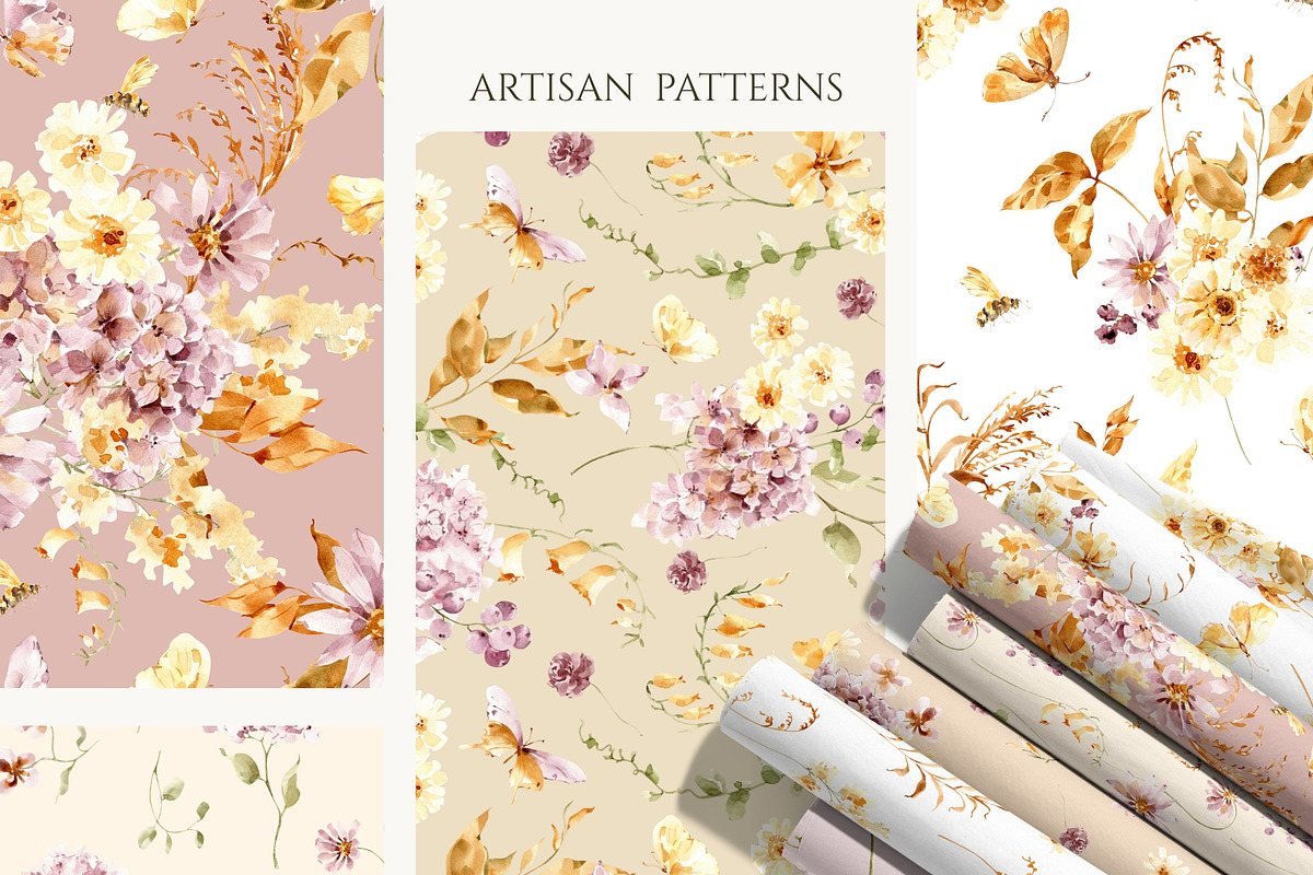 Artisan Autumn - Watercolor Art, a Decorative Illustration by ArtMaslyana (Photo 12 of 17)