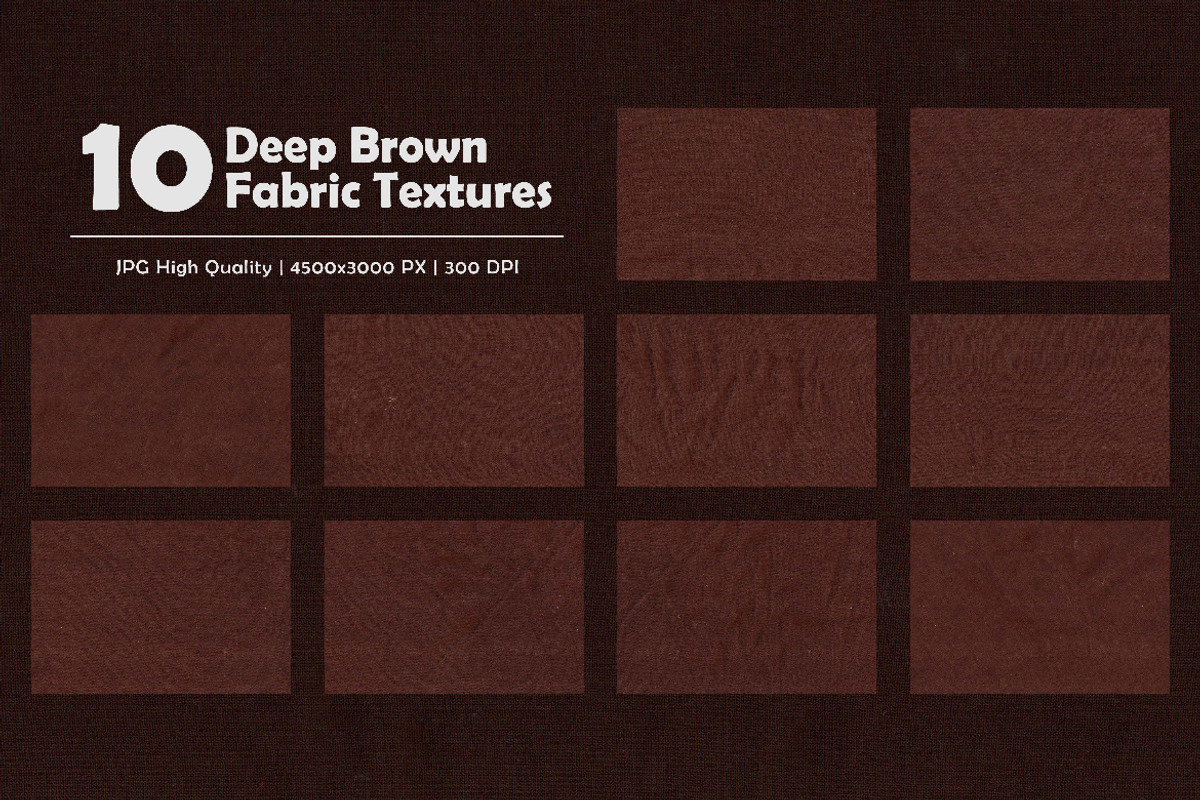 Deep Brown Fabric Textures, a Texture Graphic by Pitchlook.Studio (Photo 2 of 2)