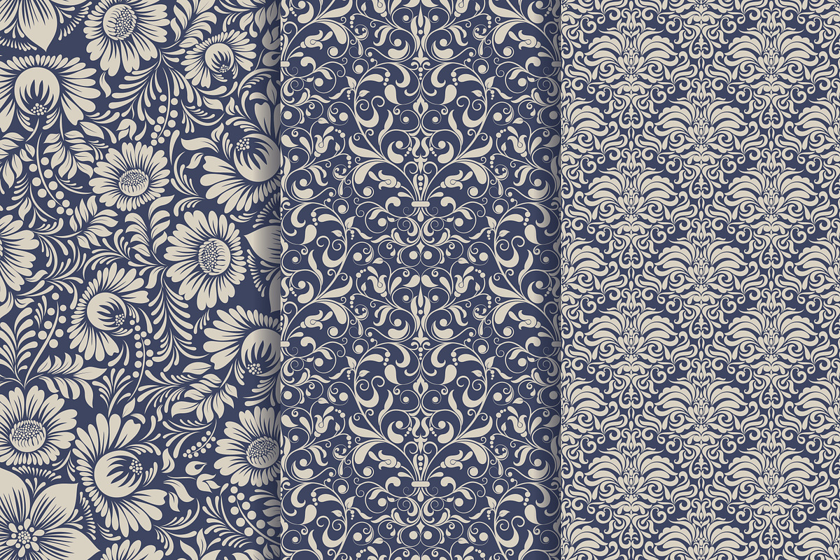 Wedding Set. Pattern and Invitation., a Card Template by NataLito (Photo 2 of 10)