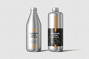 Aluminum Bottle Mockup, a Product Mockup by zpackcreative (Thumbnail 4 of 4)