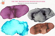 Watercolor Shapes Brushes Vol 3, a Texture Graphic by Studio Julie Ann (Thumbnail 2 of 4)