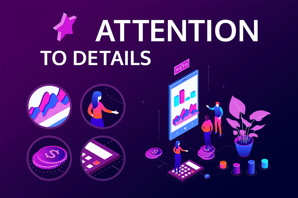 Isometric business illustrations, an iPhone Mockup by Boyko Pictures (Photo 2 of 8)