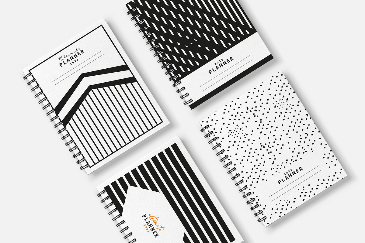 2025 Weekly & Monthly Planner Bundle, a Stationery Template by MNT-Creator (Photo 2 of 5)