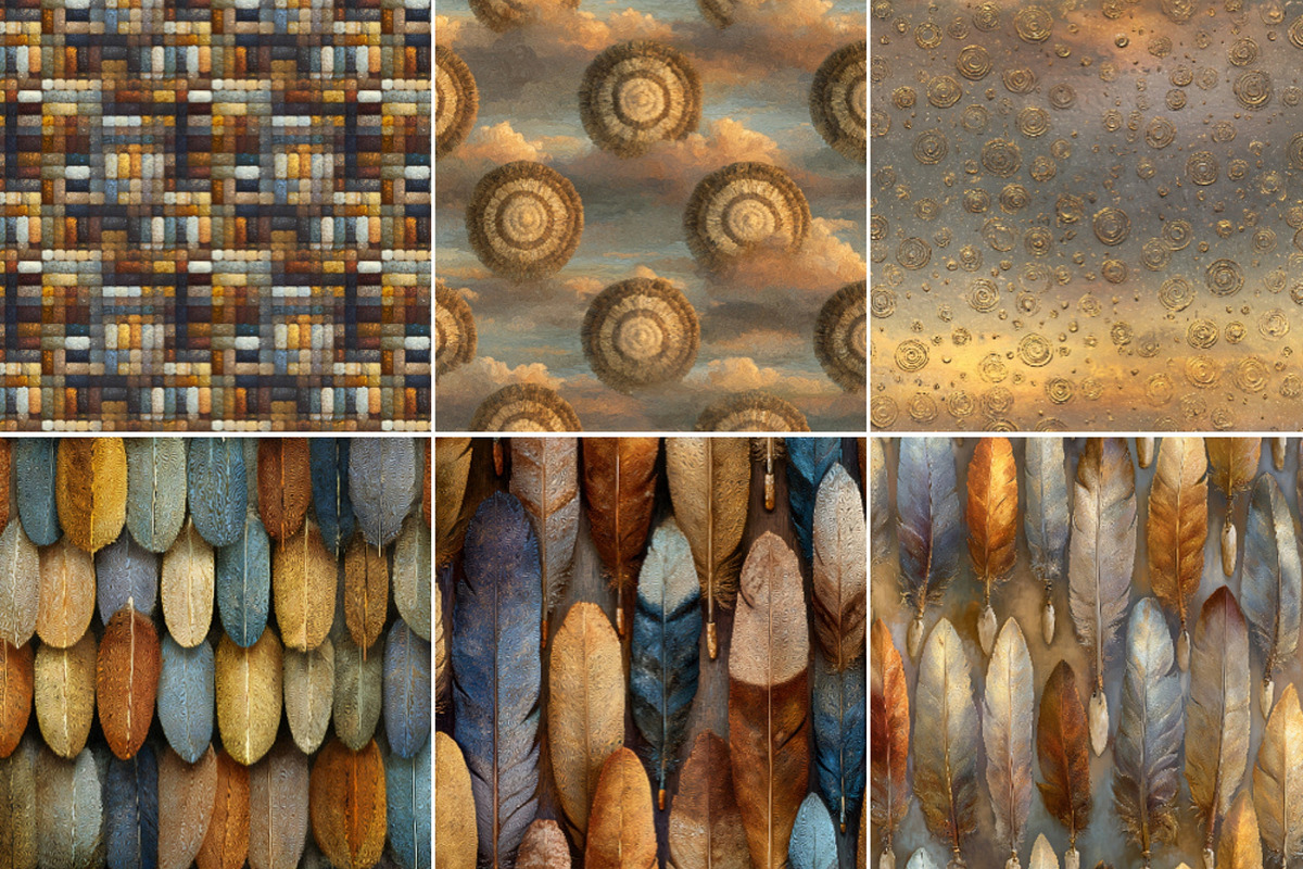 World’s Indigenous Peoples Patterns, a Pattern Graphic by Nicole Branger Art (Photo 12 of 38)